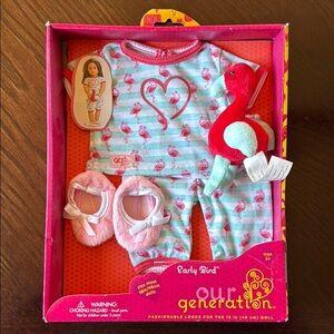 Our Generation “Early Bird” doll clothes.